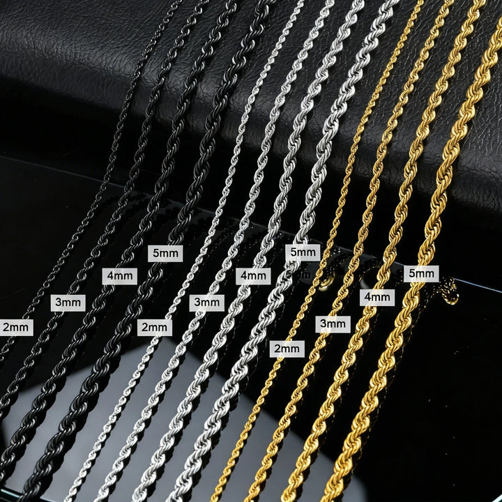 collier-chaine-unisexe-acier-inoxydable-variantes-noir-argent-dore