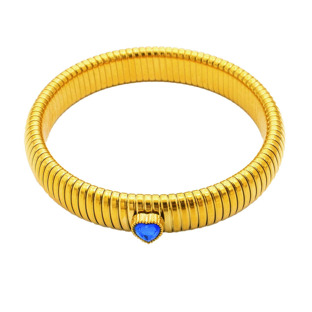 bracelet-bangle-acier-inoxydable-dore-coeur-bleu-packshot