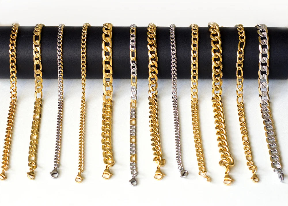 bracelets-chaine-acier-inoxydable-collection